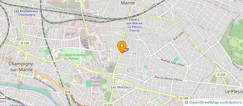 localisation de l'entreprise MONSIEUR FEDI AMORIM  CHAMPIGNY-SUR-MARNE