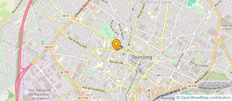 localisation de l'entreprise MONSIEUR FEDI KERKENI  TOURCOING