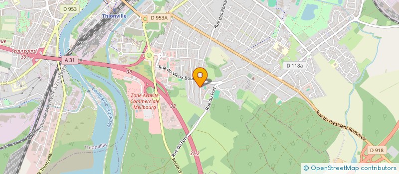 localisation de l'entreprise MONSIEUR FEHMI BECIRI  YUTZ