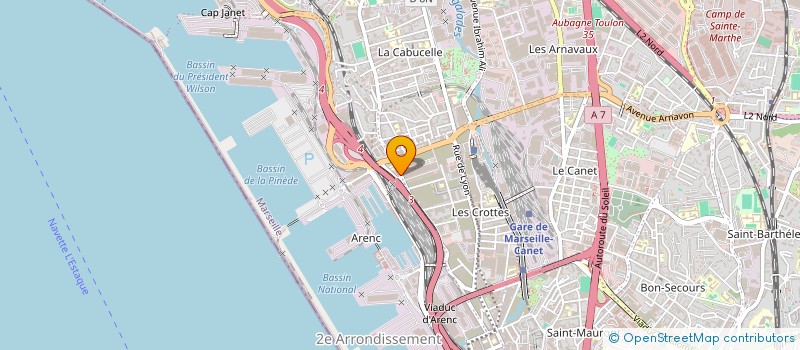 localisation de l'entreprise MONSIEUR FEHMI BOUAFFAR à MARSEILLE