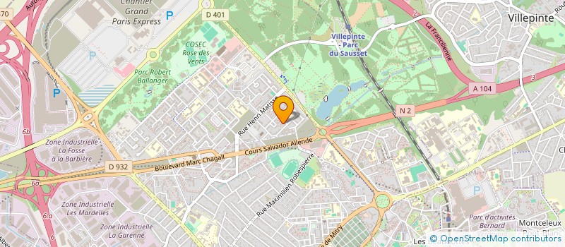 localisation de l'entreprise MONSIEUR FEHMI LAJILI  AULNAY-SOUS-BOIS