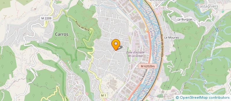 localisation de l'entreprise MONSIEUR FEHMI MAJDOUB à CARROS