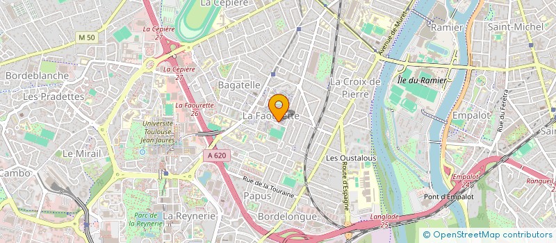 localisation de l'entreprise MONSIEUR FEHMI SDIRI  TOULOUSE