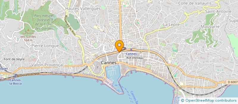 localisation de l'entreprise MONSIEUR FEIFEI MA à CANNES