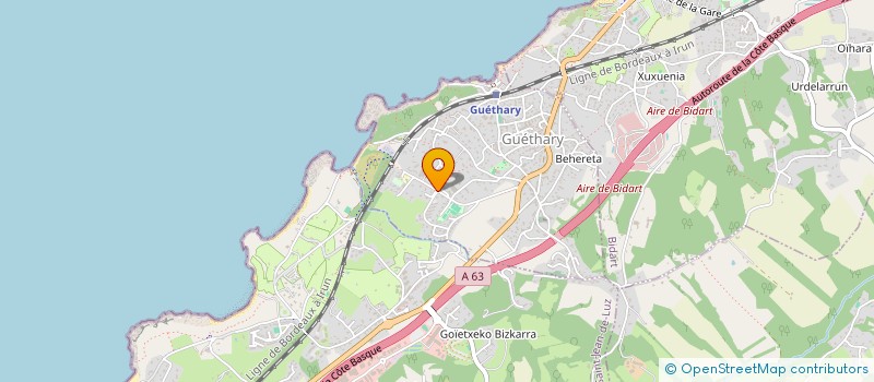 localisation de l'entreprise MONSIEUR FEINDY KERNOU  GUETHARY