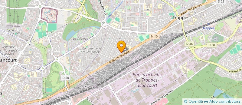 localisation de l'entreprise MONSIEUR FEKEREDIN SAIK  TRAPPES