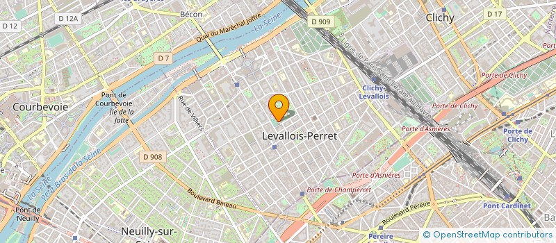 localisation de l'entreprise MONSIEUR FEKHR EDDINE KEDDOUS à LEVALLOIS-PERRET