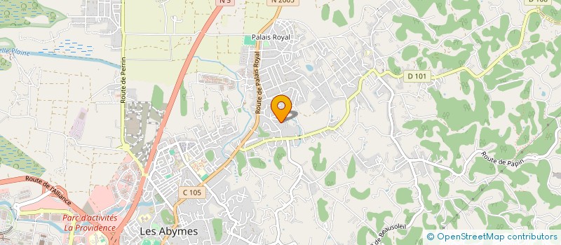 localisation de l'entreprise MONSIEUR FELDER ADELSON  LES ABYMES