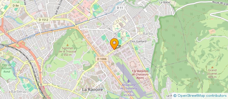 localisation de l'entreprise MONSIEUR FELICE CIAMBRONE  LA RAVOIRE