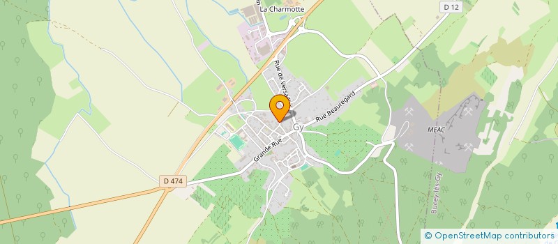 localisation de l'entreprise MONSIEUR FELICE LO PICCOLO  GY