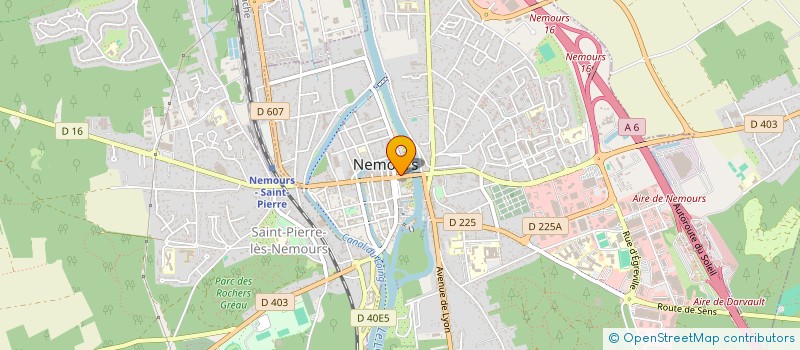 localisation de l'entreprise MONSIEUR FELICE MAZZIOTTA  NEMOURS