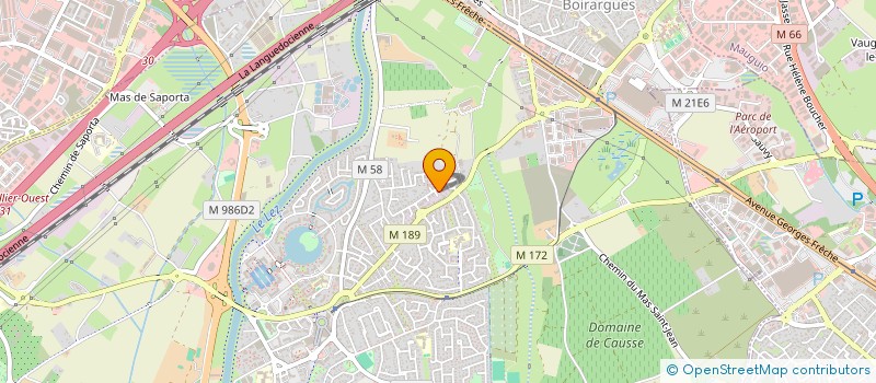 localisation de l'entreprise MONSIEUR FELICE VETTORAZZO à LATTES