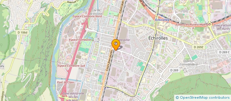 localisation de l'entreprise MONSIEUR FELICIANO MUAKU  ECHIROLLES