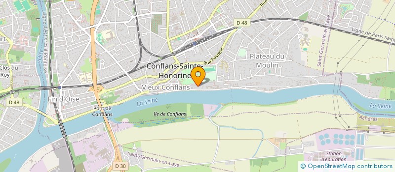 localisation de l'entreprise MONSIEUR FELICIEN BESIN à CONFLANS-SAINTE-HONORINE