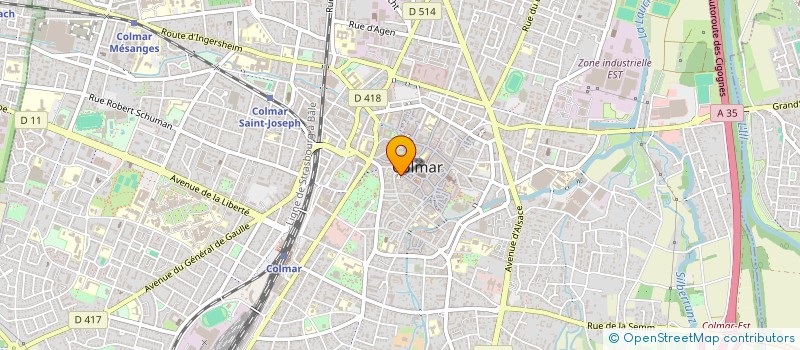 localisation de l'entreprise MONSIEUR FELICIEN BOEHRER à STRASBOURG