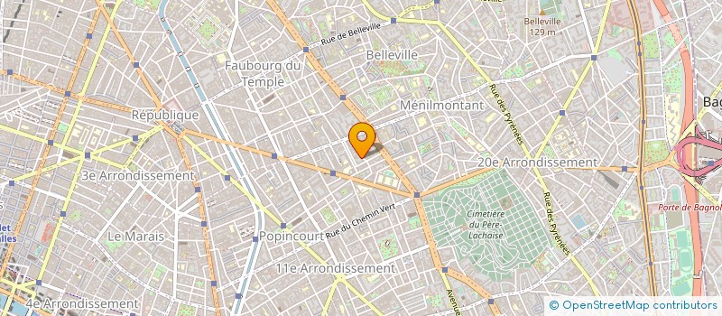 localisation de l'entreprise MONSIEUR FELICIEN CANUT à PARIS 11