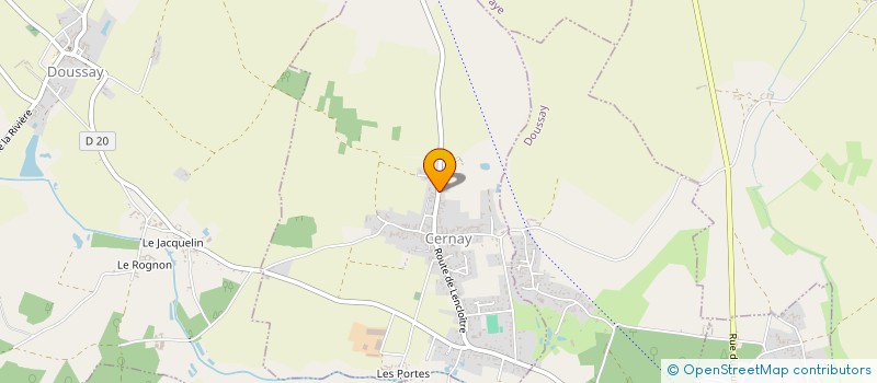 localisation de l'entreprise MONSIEUR FELICIEN CHARTIER à CERNAY