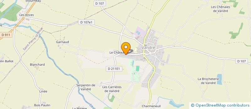 localisation de l'entreprise MONSIEUR FELICIEN GATEL  LA DEVISE