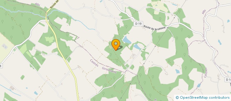 localisation de l'entreprise MONSIEUR FELICIEN GILLES  PARISOT