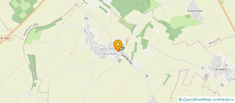 localisation de l'entreprise MONSIEUR FELICIEN GOGUEY à SAINT-ANDRE-FARIVILLERS