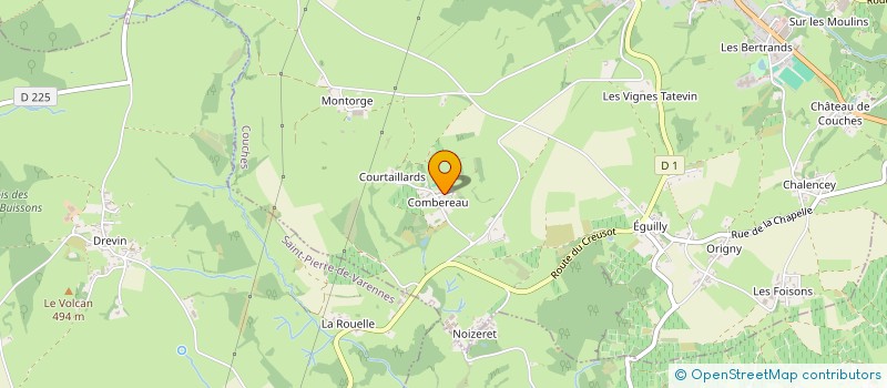 localisation de l'entreprise MONSIEUR FELICIEN IRZA--CHAVY  COUCHES