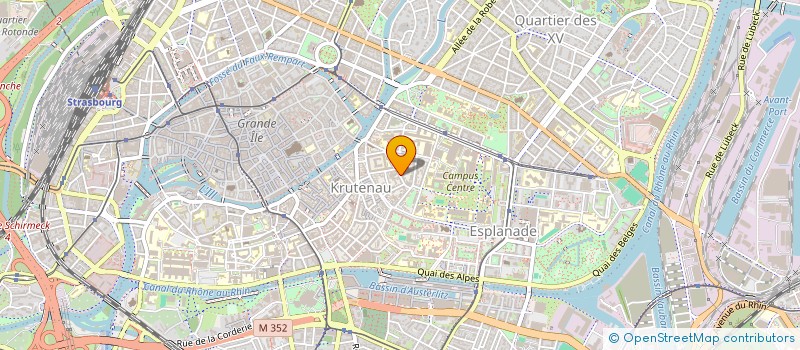 localisation de l'entreprise MONSIEUR FELICIEN MEYER à STRASBOURG