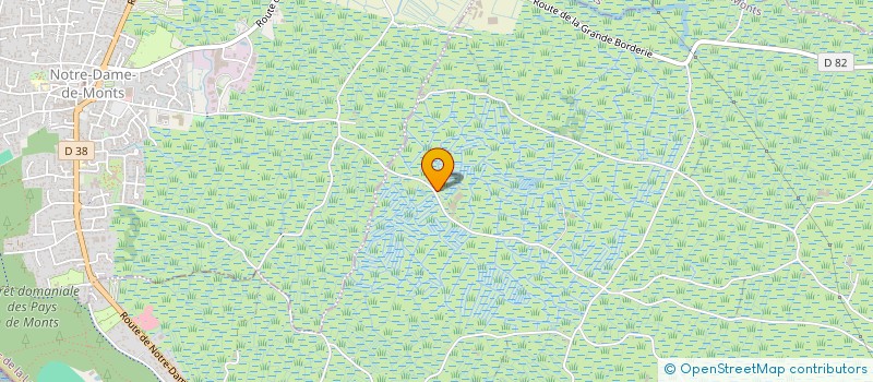 localisation de l'entreprise MONSIEUR FELICIEN PALVADEAU  SAINT-JEAN-DE-MONTS