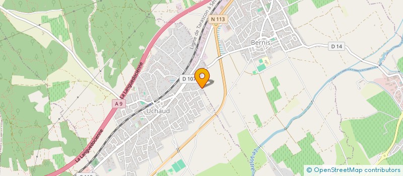 localisation de l'entreprise MONSIEUR FELIKS DOMARADZKI  UCHAUD