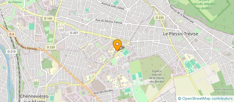 localisation de l'entreprise MONSIEUR FELIKS PODSIADLY à CHENNEVIERES-SUR-MARNE