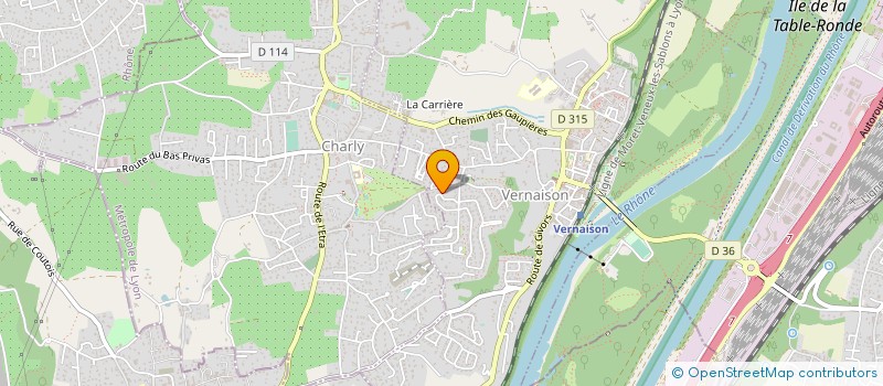 localisation de l'entreprise MONSIEUR FELIPE AGOSTINHO FERREIRA  VERNAISON