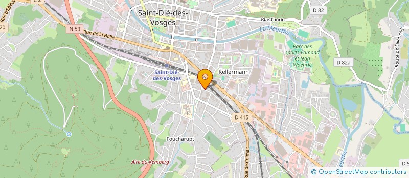 localisation de l'entreprise MONSIEUR FELIPE ALVARIZA BILLAR  SAINT-DIE-DES-VOSGES