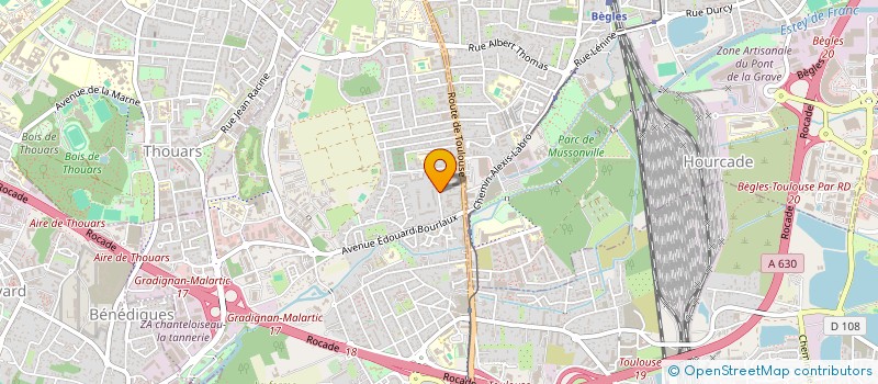 localisation de l'entreprise MONSIEUR FELIPE CARINO SANCHEZ  VILLENAVE-D'ORNON