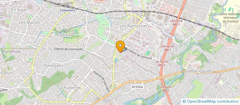 localisation de l'entreprise MONSIEUR FELIPE DE LOS SANTOS à COLOMIERS