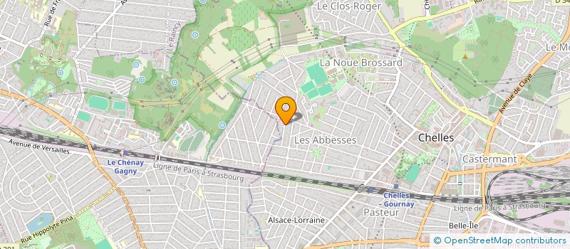 localisation de l'entreprise MONSIEUR FELIPE JIMENEZ à CHELLES