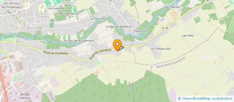 localisation de l'entreprise MONSIEUR FELIPE NEGRAO PANTALEAO  VINEUIL