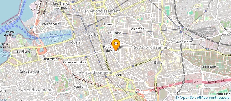 localisation de l'entreprise MONSIEUR FELIPE ROBERTO SALOMONI MANES  MARSEILLE