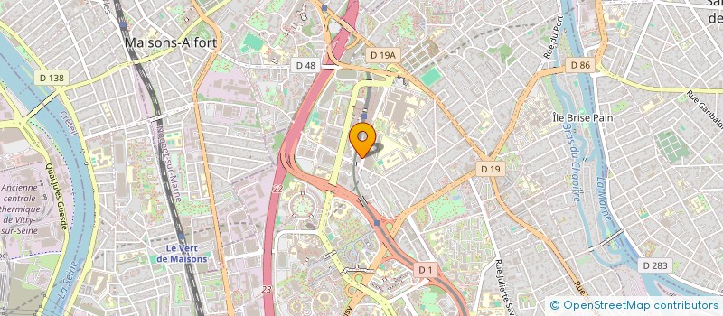 localisation de l'entreprise MONSIEUR FELISBERTO CABRAL SEMEDO  CRETEIL