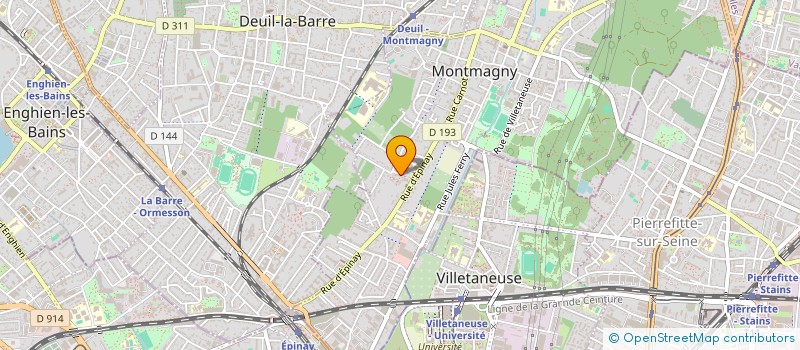 localisation de l'entreprise MONSIEUR FELISBERTO SEMEDO PEREIRA  MONTMAGNY