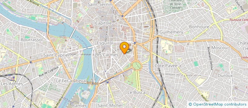 localisation de l'entreprise MONSIEUR FELISE POSTEL  TOULOUSE