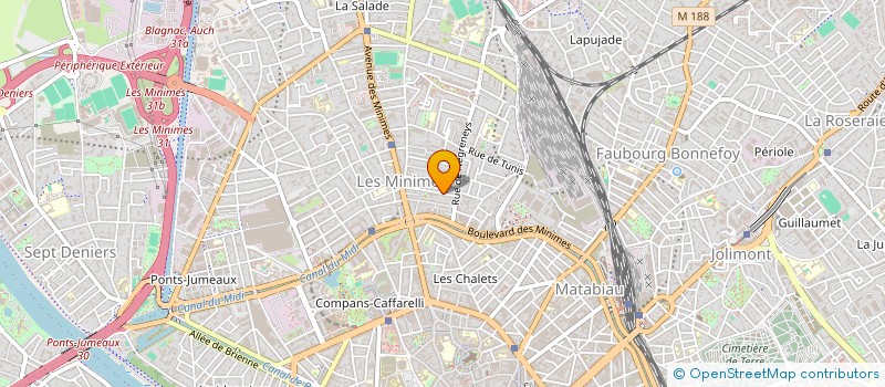 localisation de l'entreprise MONSIEUR FELIX ABRIAC à TOULOUSE
