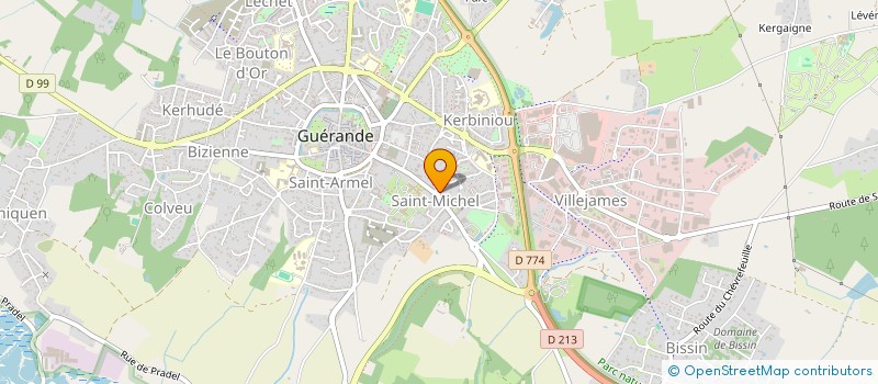 localisation de l'entreprise MONSIEUR FELIX ADDE à GUERANDE