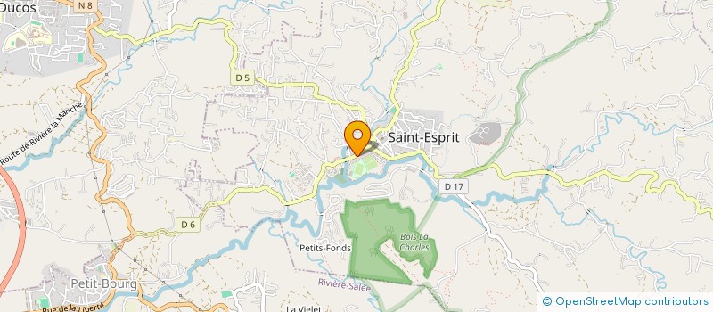 localisation de l'entreprise MONSIEUR FELIX AGNOLY à SAINT-ESPRIT