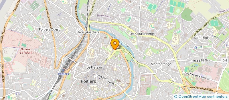 localisation de l'entreprise MONSIEUR FELIX AIME  POITIERS