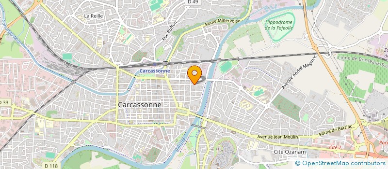 localisation de l'entreprise MONSIEUR FELIX ALVAREZ GARCIA  CARCASSONNE