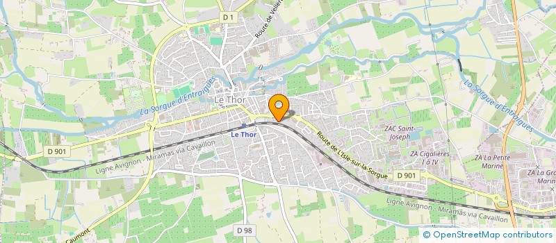 localisation de l'entreprise MONSIEUR FELIX AMADOR à LE THOR