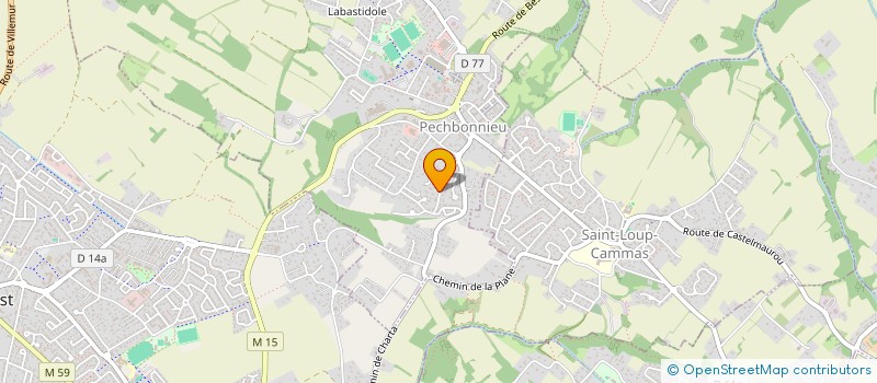 localisation de l'entreprise MONSIEUR FELIX BEDEL  PECHBONNIEU