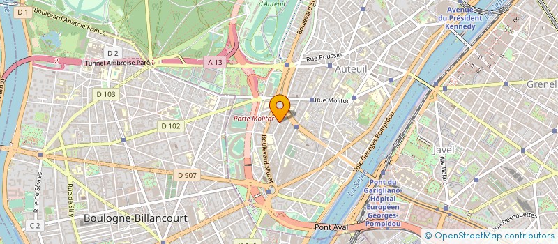 localisation de l'entreprise MONSIEUR FELIX BEGAUD  PARIS