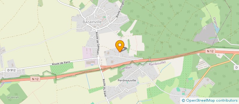 localisation de l'entreprise MONSIEUR FELIX BEGUIN  BAZAINVILLE