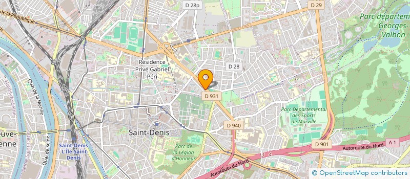 localisation de l'entreprise MONSIEUR FELIX BERGON  SAINT-DENIS