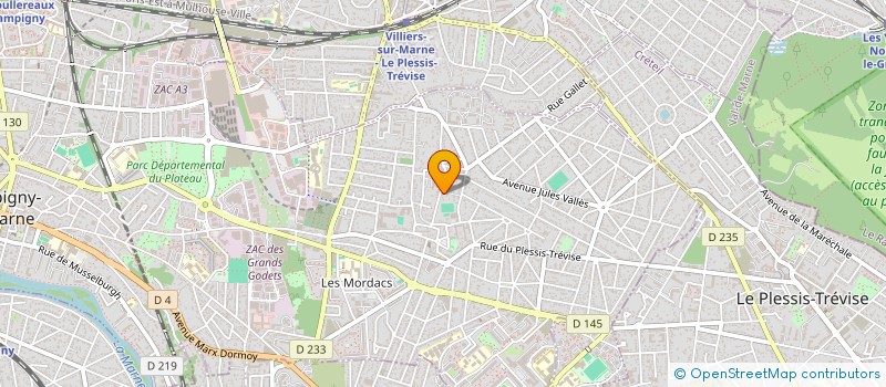 localisation de l'entreprise MONSIEUR FELIX BETITO à CHAMPIGNY-SUR-MARNE